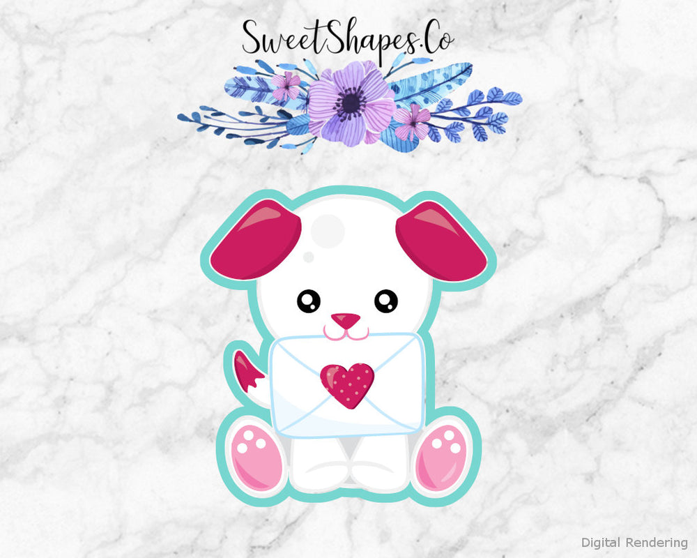 Valentine Puppy Cookie Cutter