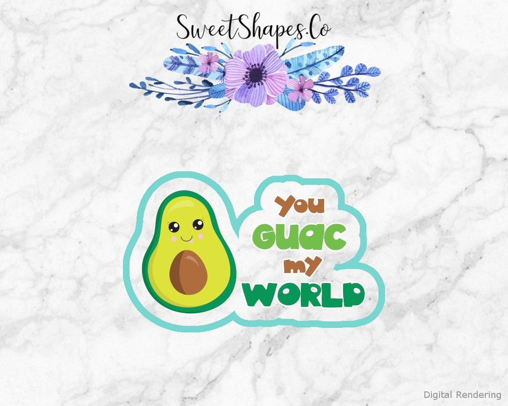 Guac My World Cookie Cutter