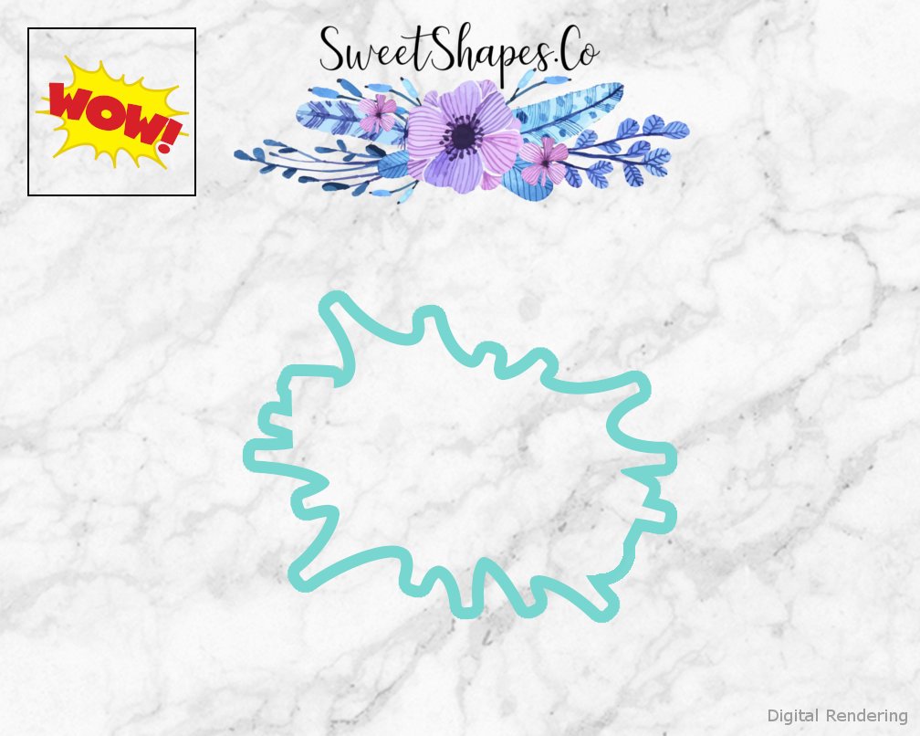Super Hero Wow Cookie Cutter