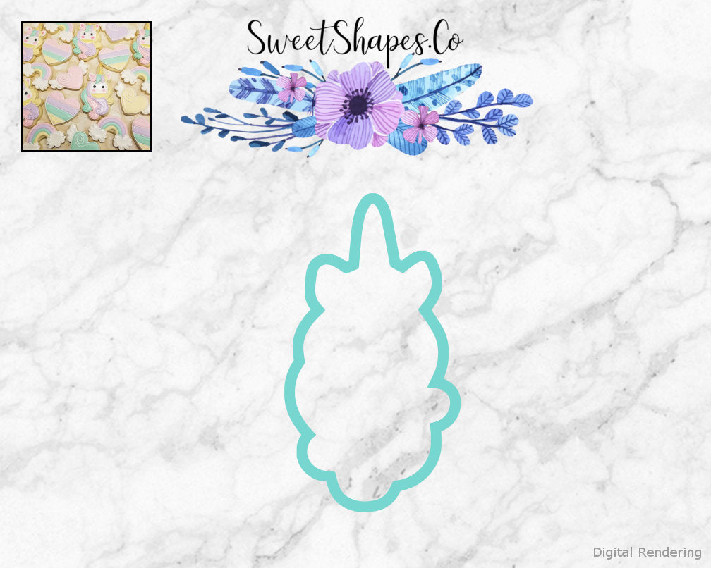 Paper Pixels / Sweethart Unicorn Cookie Cutter