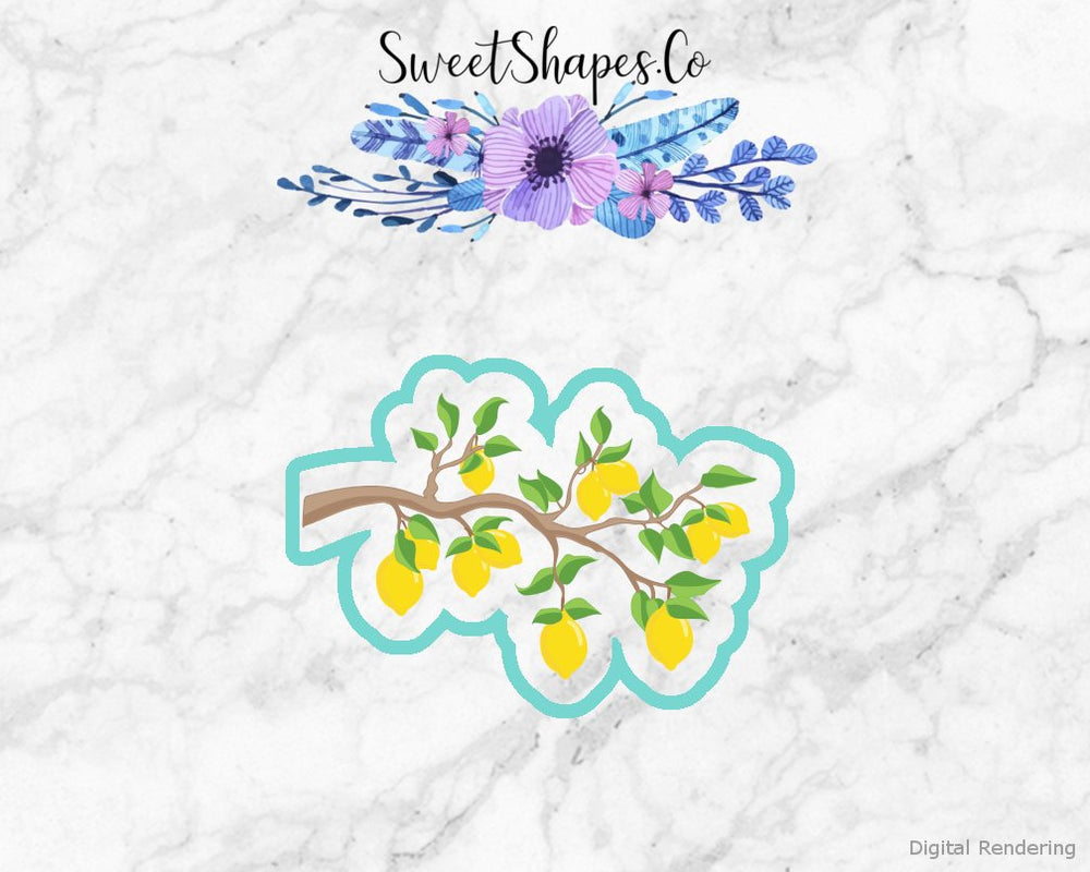 Lemon Tree Branch Cookie Cutter