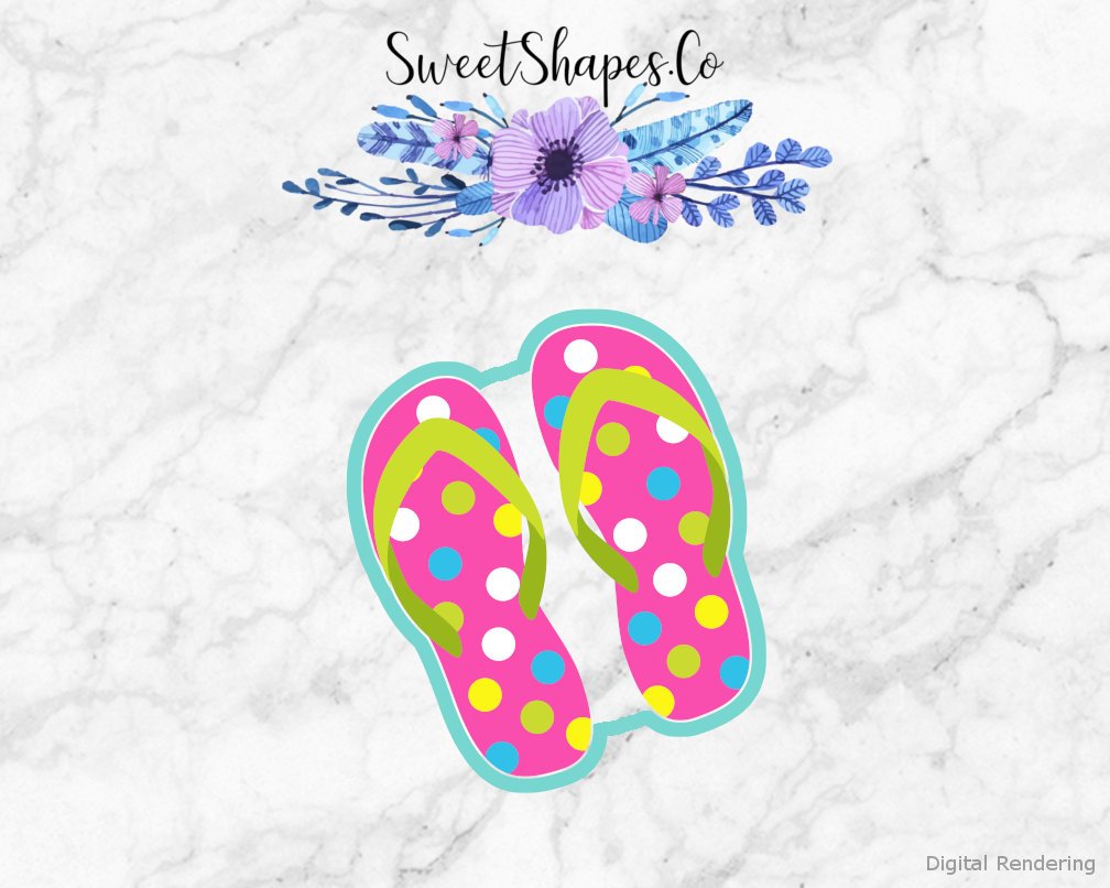 Sandals Cookie Cutter