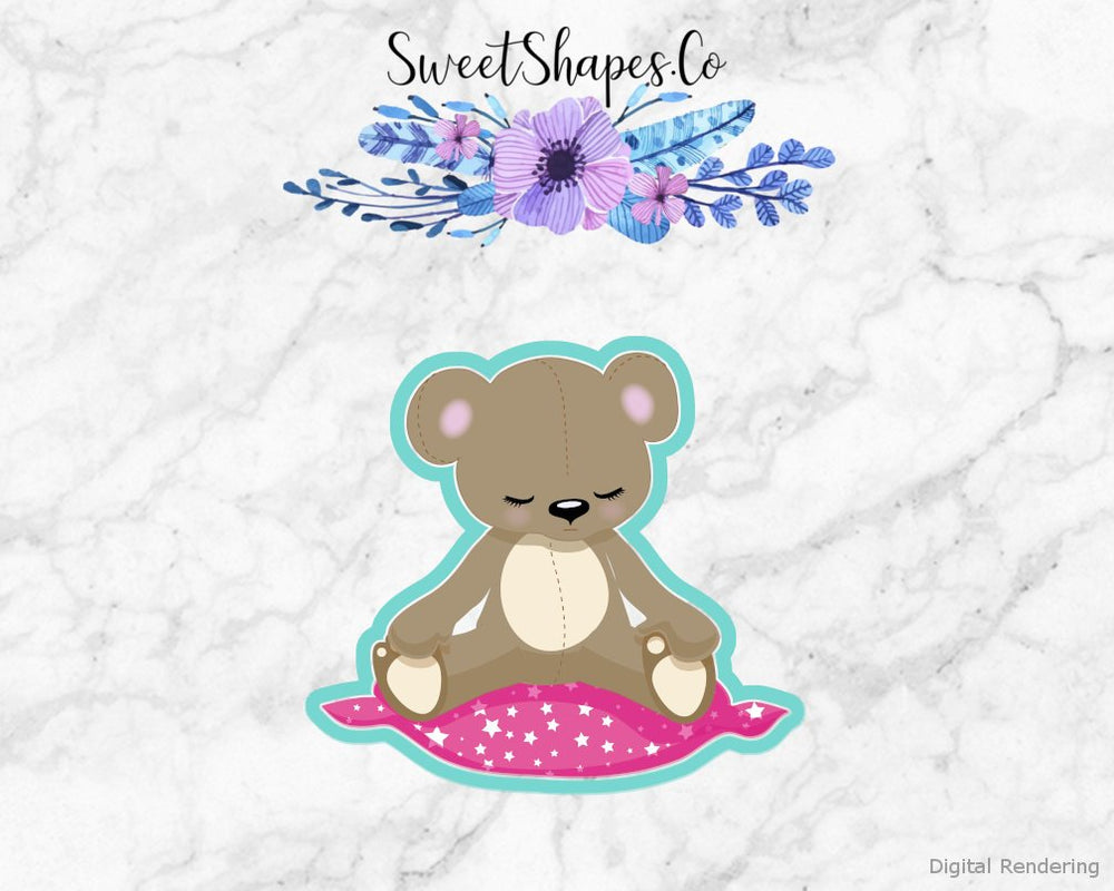 Sleeping Bear Pillow Cookie Cutter
