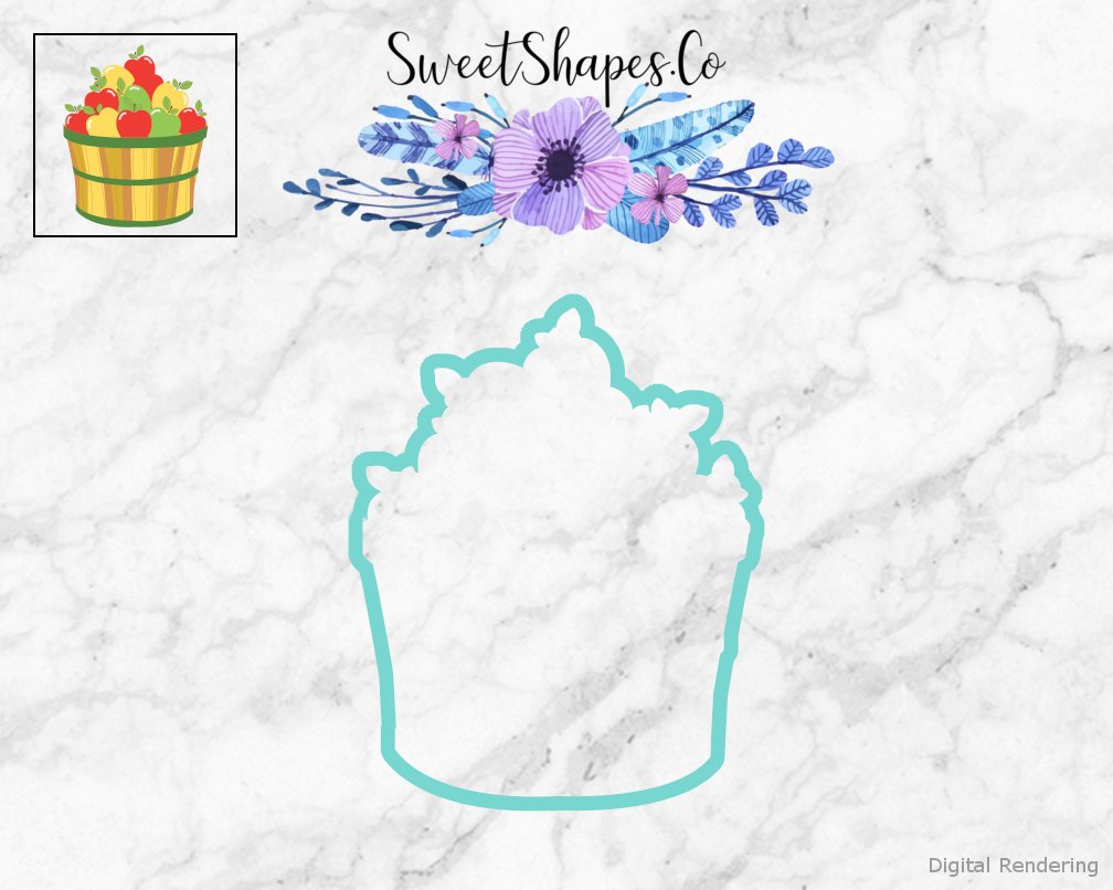 Barrel of Fruit Cookie Cutter