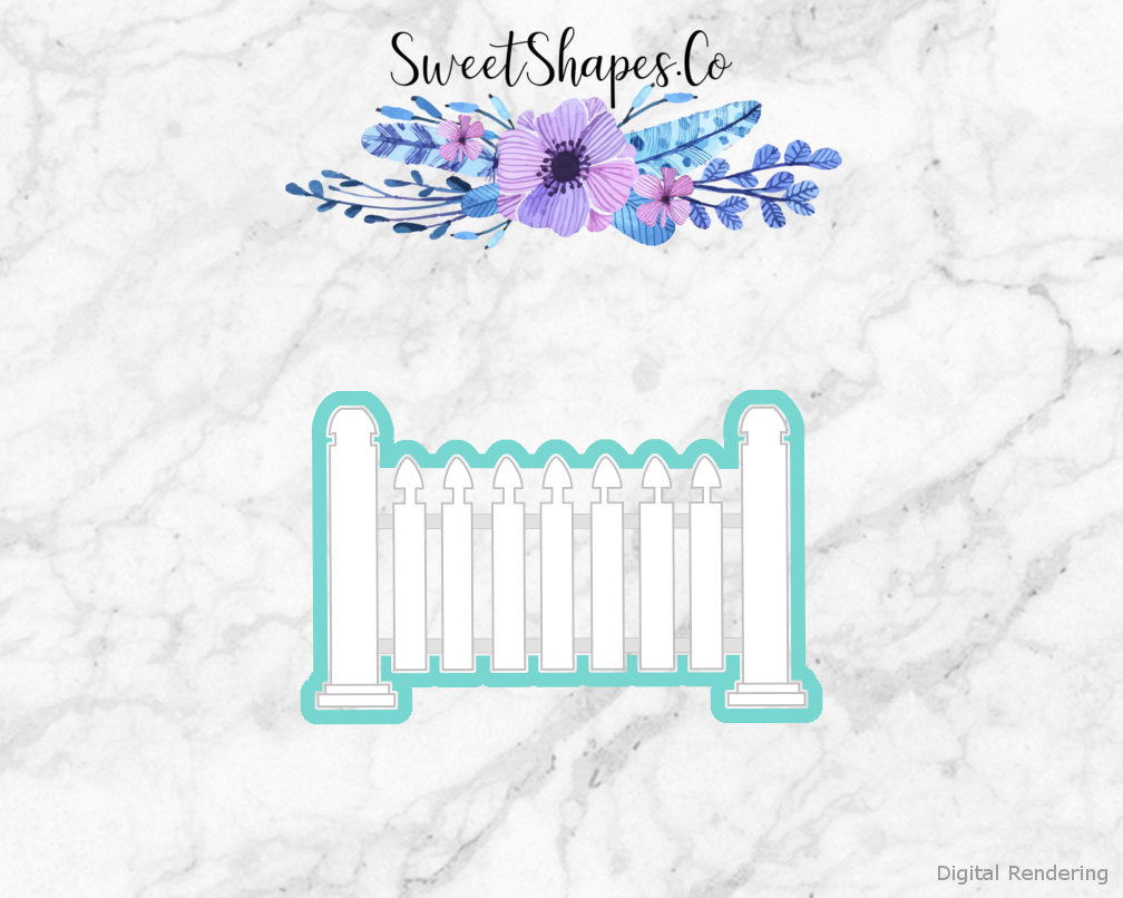 Picket Fence Cookie Cutter