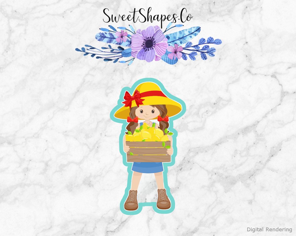 Farm Girl 2 Cookie Cutter