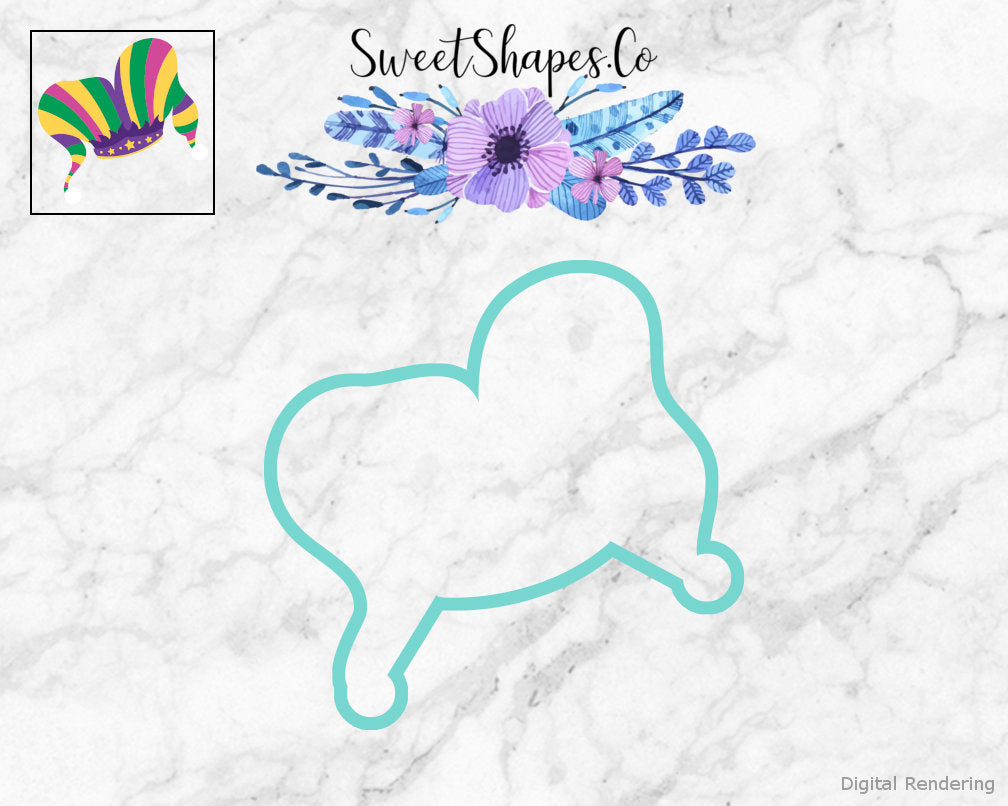 Mardi Gras Hat 1 Cookie Cutter