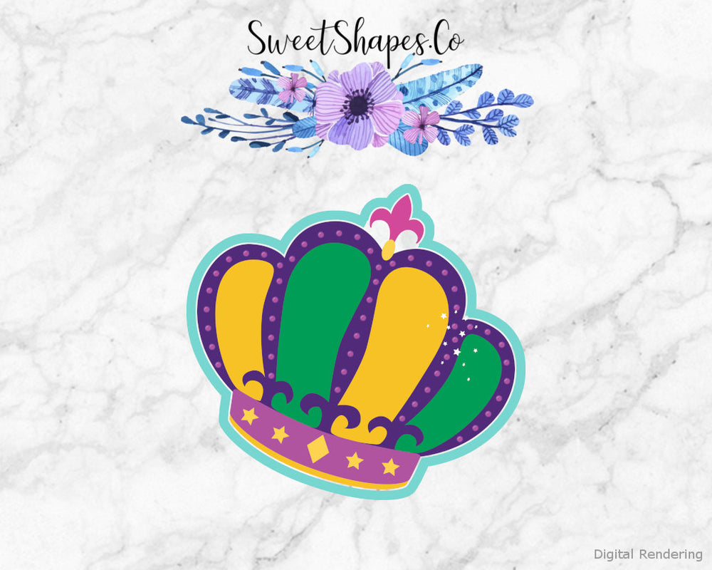 Mardi Gras Hat 2 Cookie Cutter