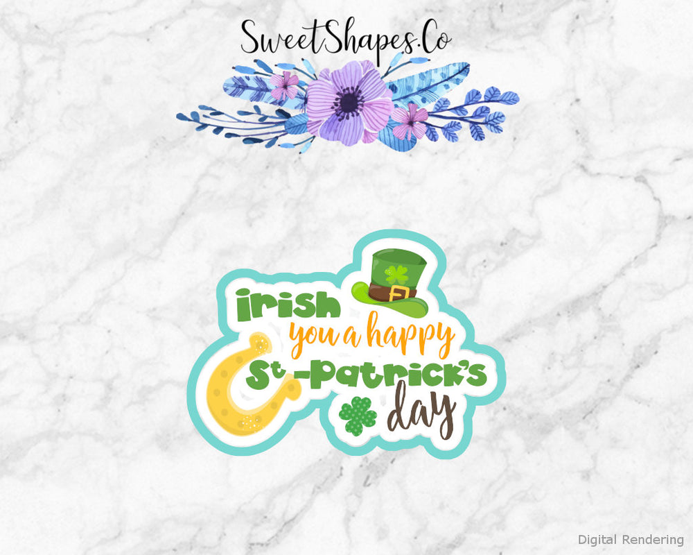 Happy St Pattys Cookie Cutter