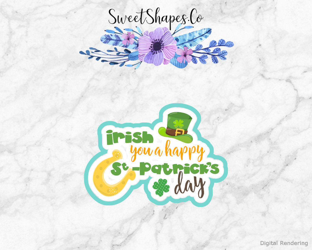Happy St Pattys Cookie Cutter