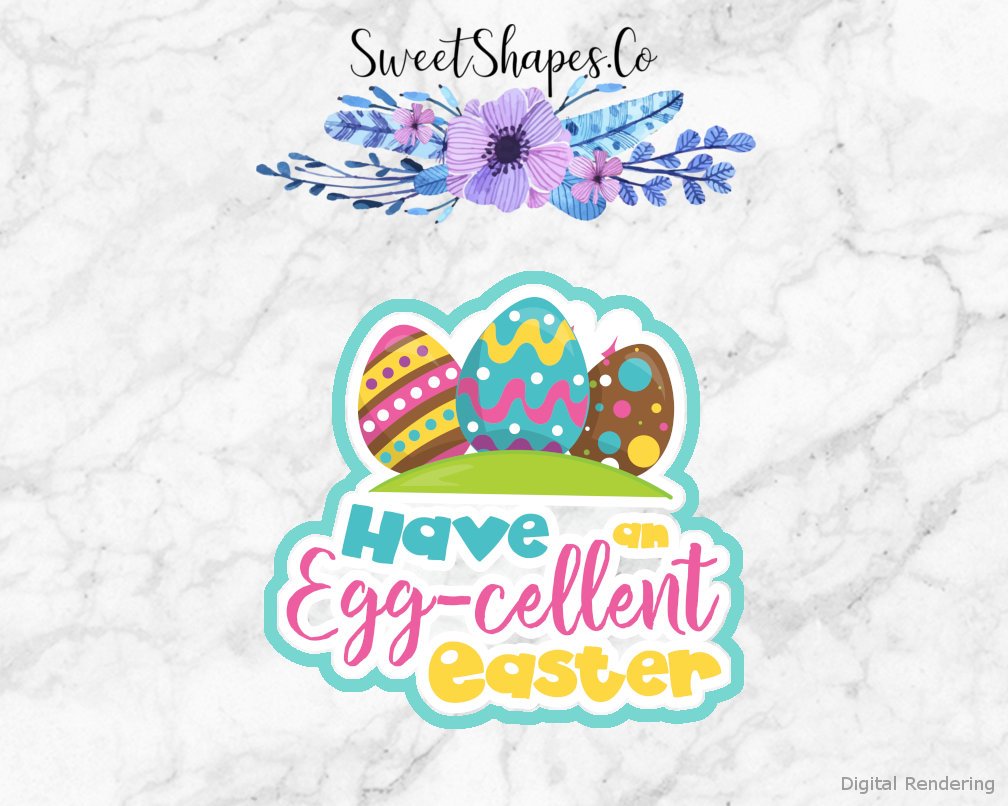 Eggcellent Easter Cookie Cutter