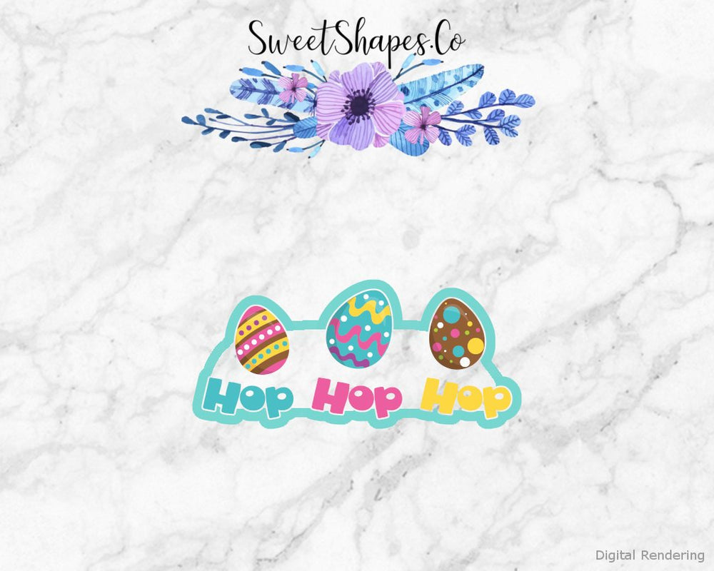 Hop Hop Hop Cookie Cutter