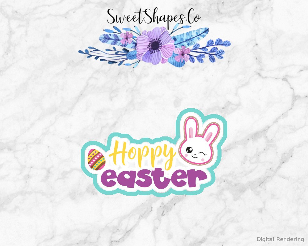 Hoppy Easter Cookie Cutter