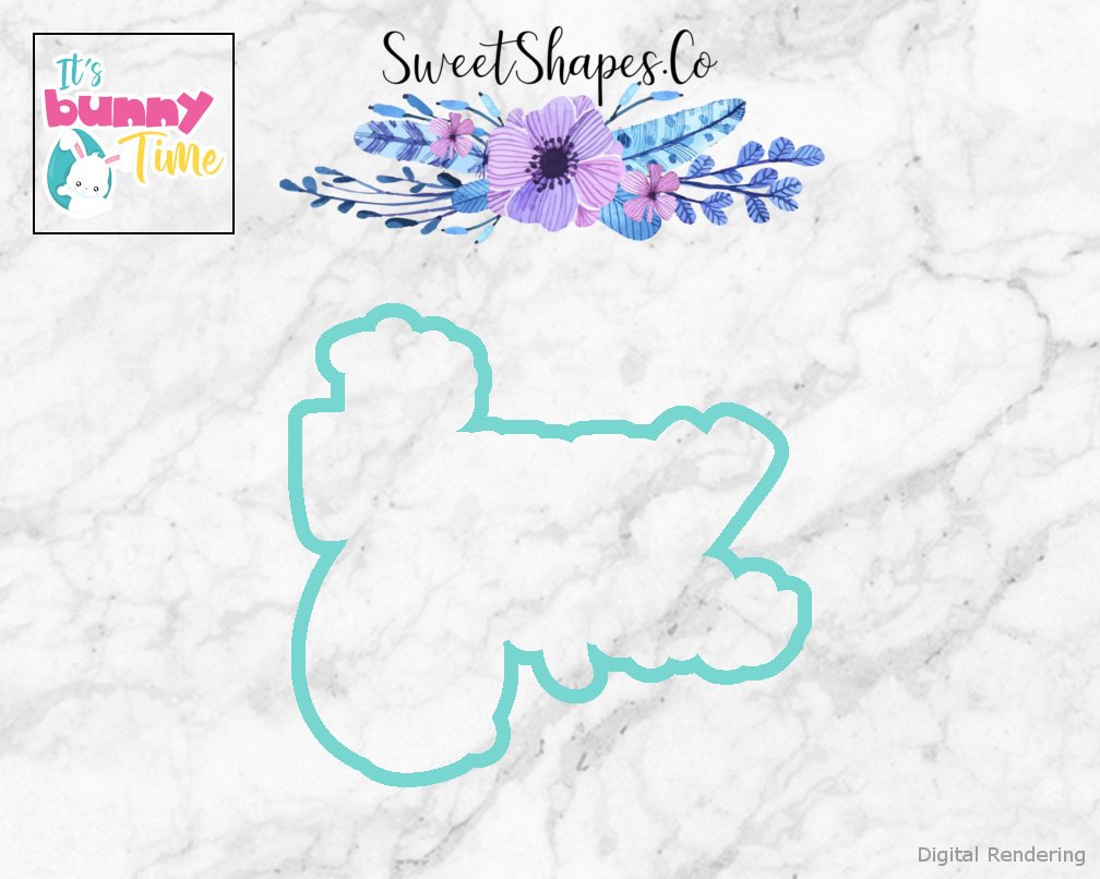 Its Bunny Time Cookie Cutter
