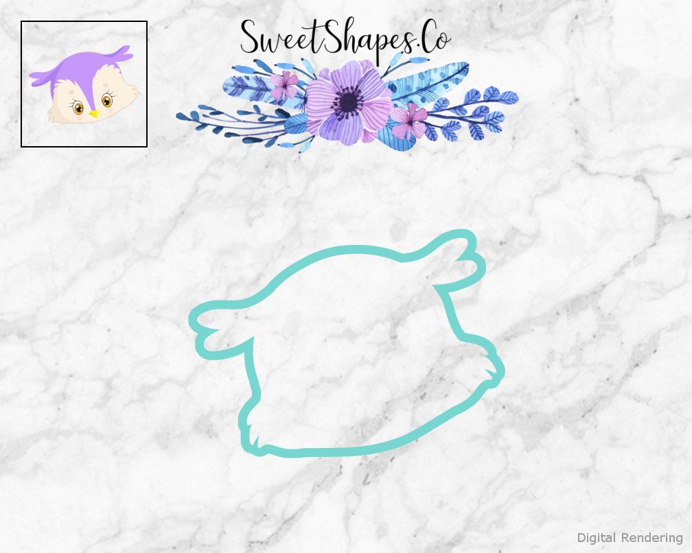 Bird Face Cookie Cutter