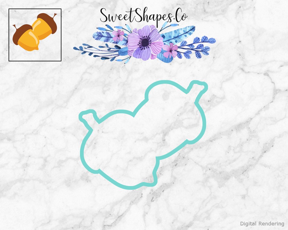 Acorns Cookie Cutter
