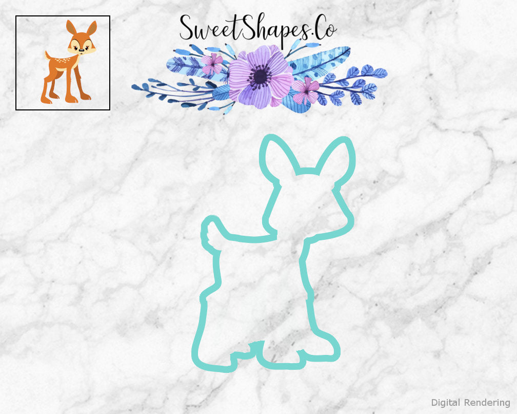 Deer 2 Cookie Cutter