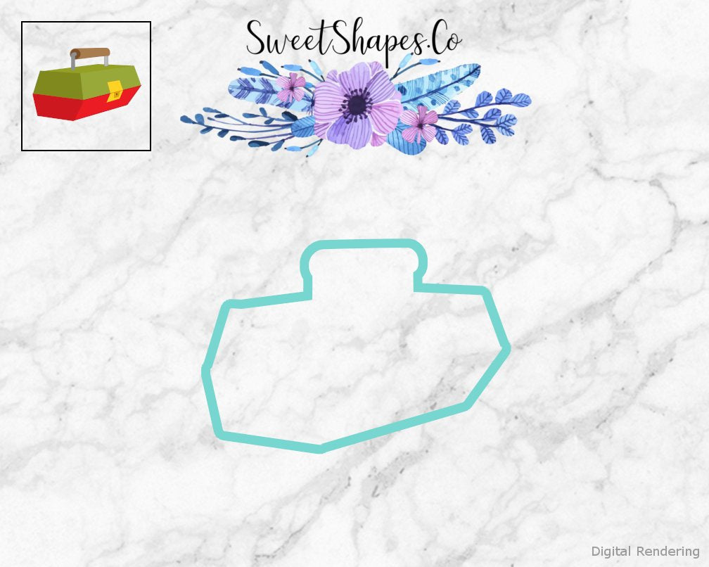 Tackle Box Cookie Cutter