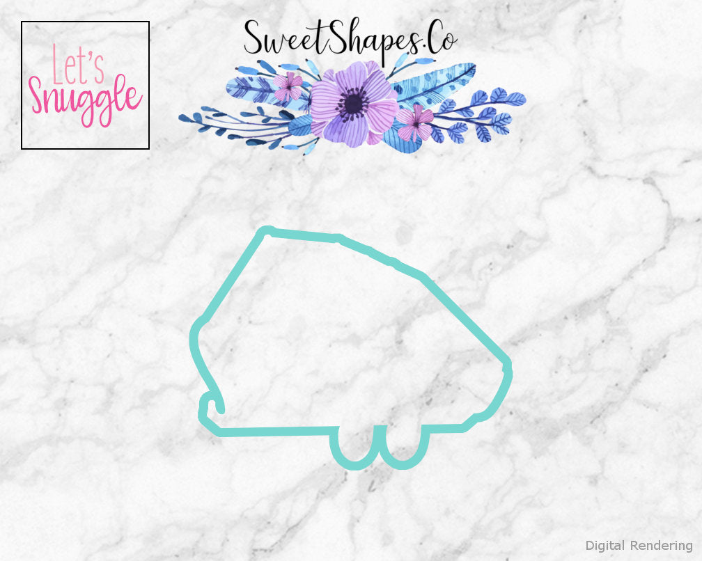 Let's Snuggle Cookie Cutter