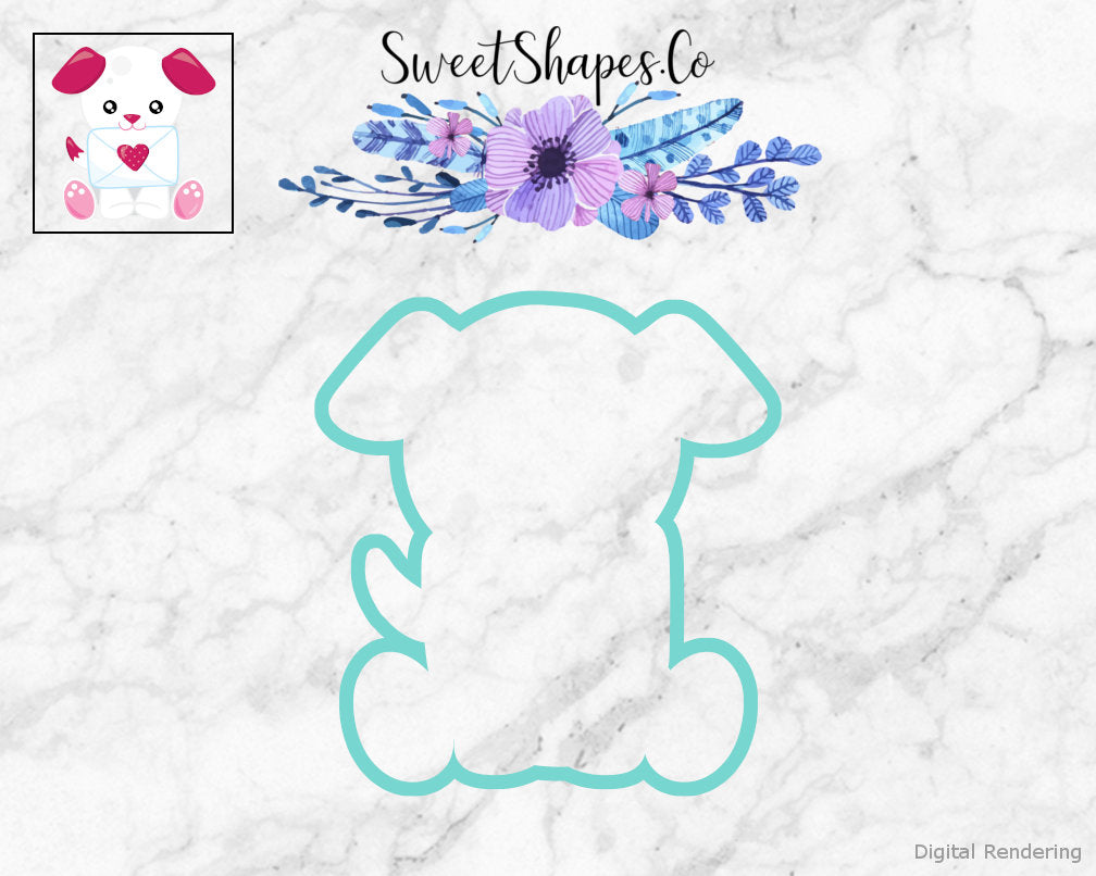 Valentine Puppy Cookie Cutter
