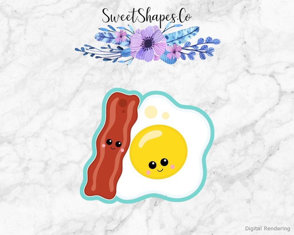 Egg And Bacon Cookie Cutter