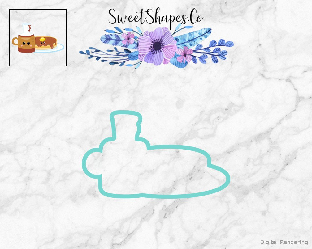 Pancake And Maple Syrup Cookie Cutter