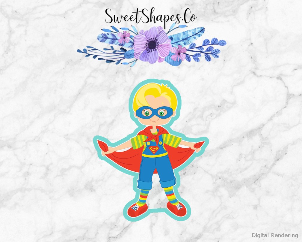 Super Kid 3 Cookie Cutter