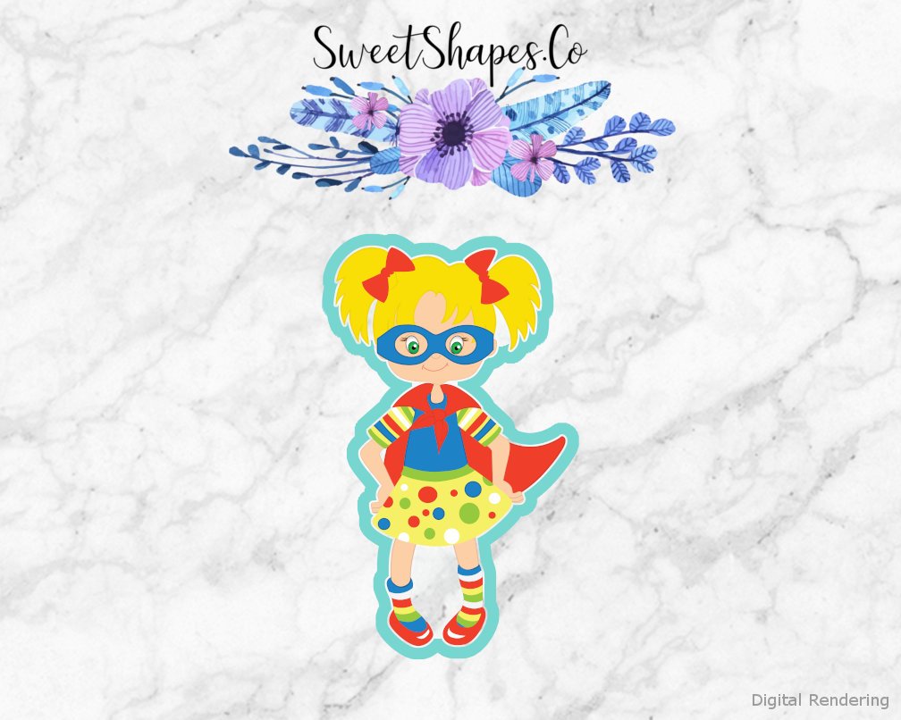 Super Kid 5 Cookie Cutter