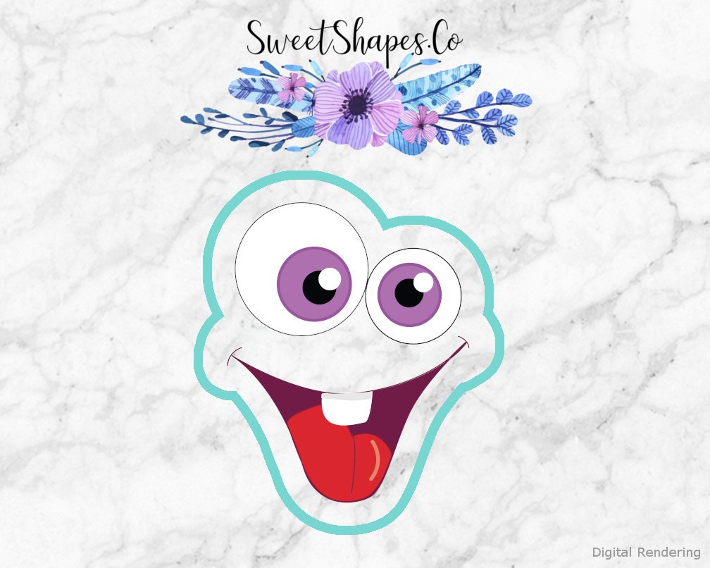 Wacky Face 3 Cookie Cutter