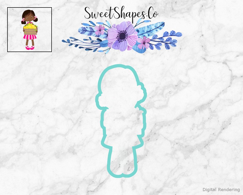 Lemonade Girl 3 Cookie Cutter