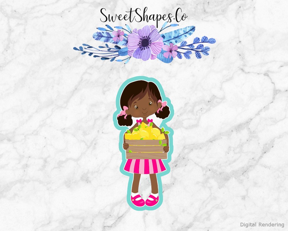 Lemonade Girl 3 Cookie Cutter