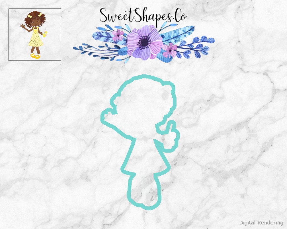 Lemonade Girl 4 Cookie Cutter