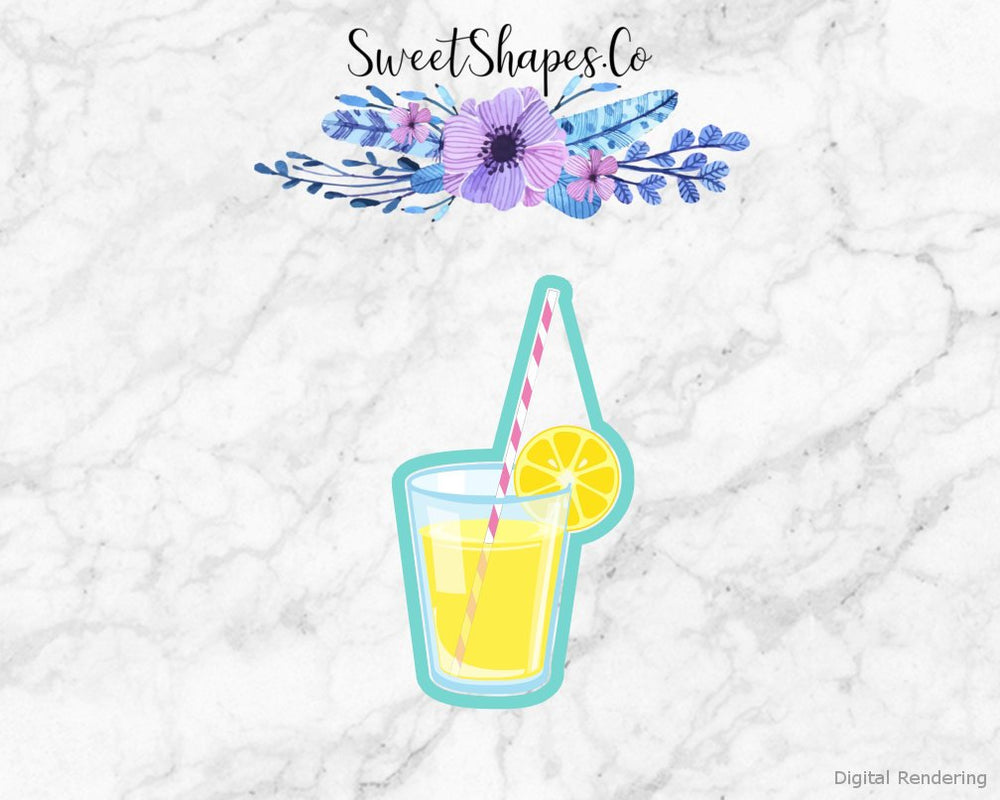 Lemonade Glass Cookie Cutter