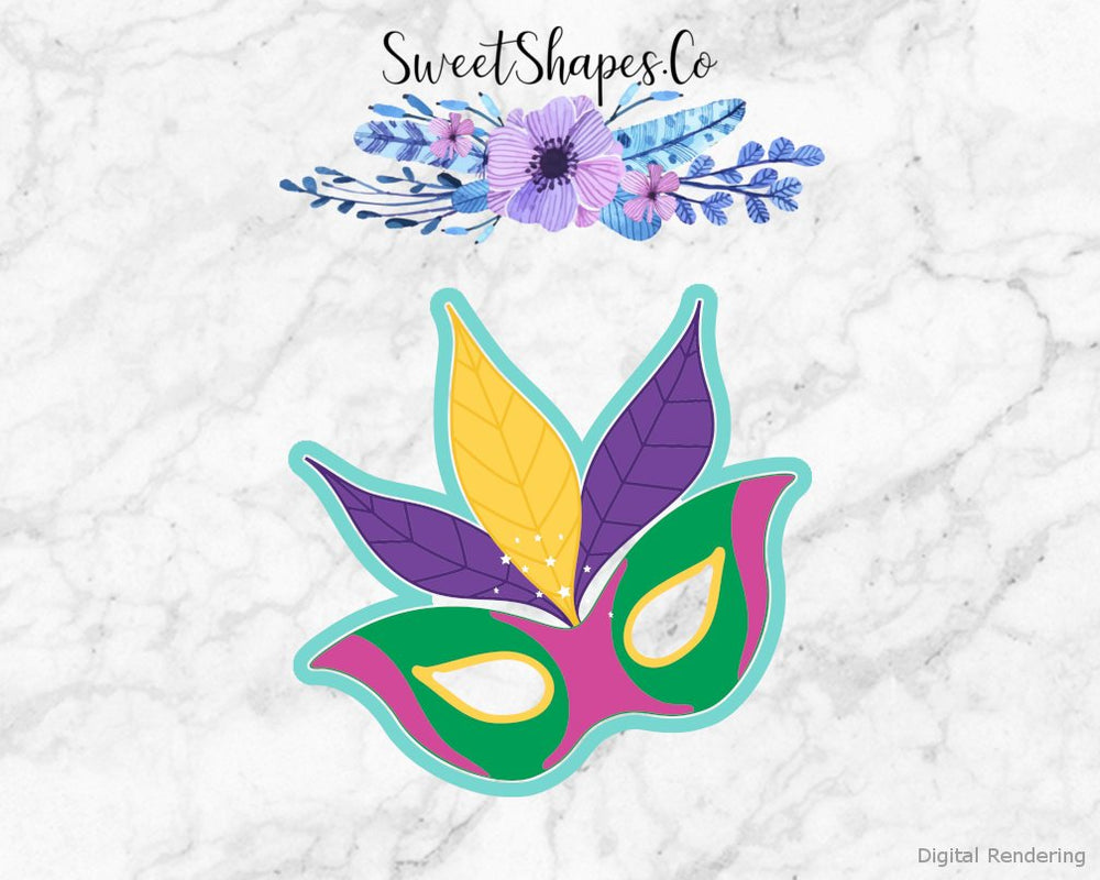 Mardi Gras Mask 1 Cookie Cutter
