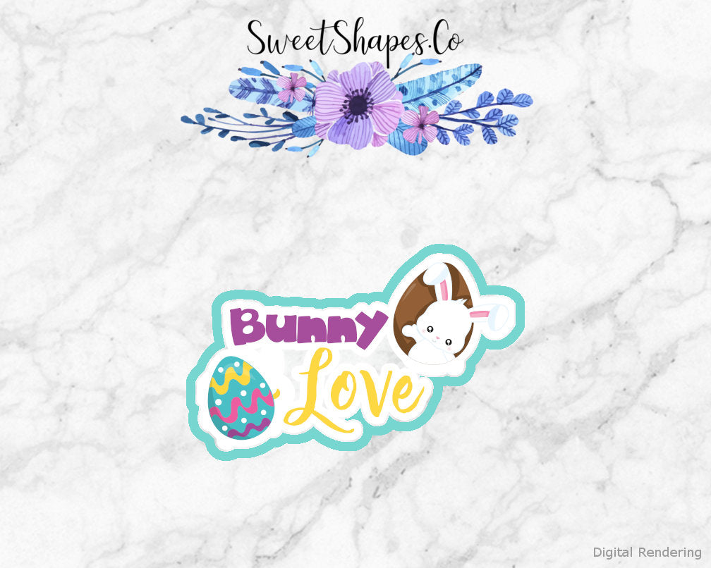 Bunny Love Cookie Cutter