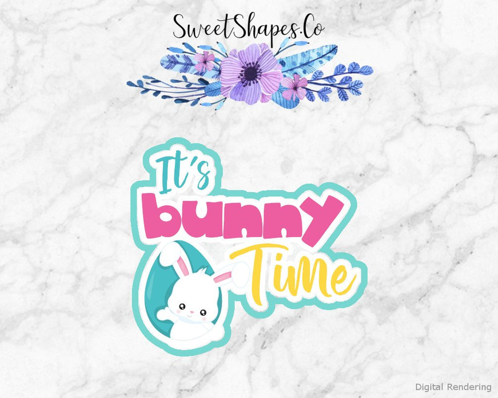 Its Bunny Time Cookie Cutter