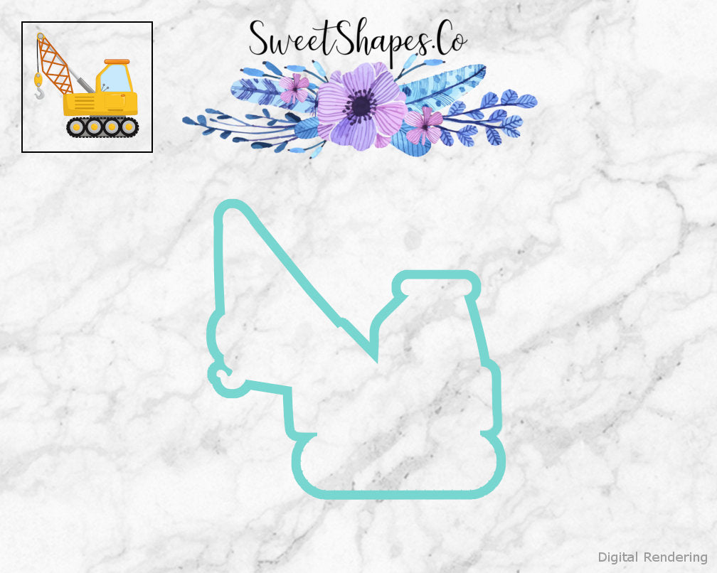 Crane Cookie Cutter