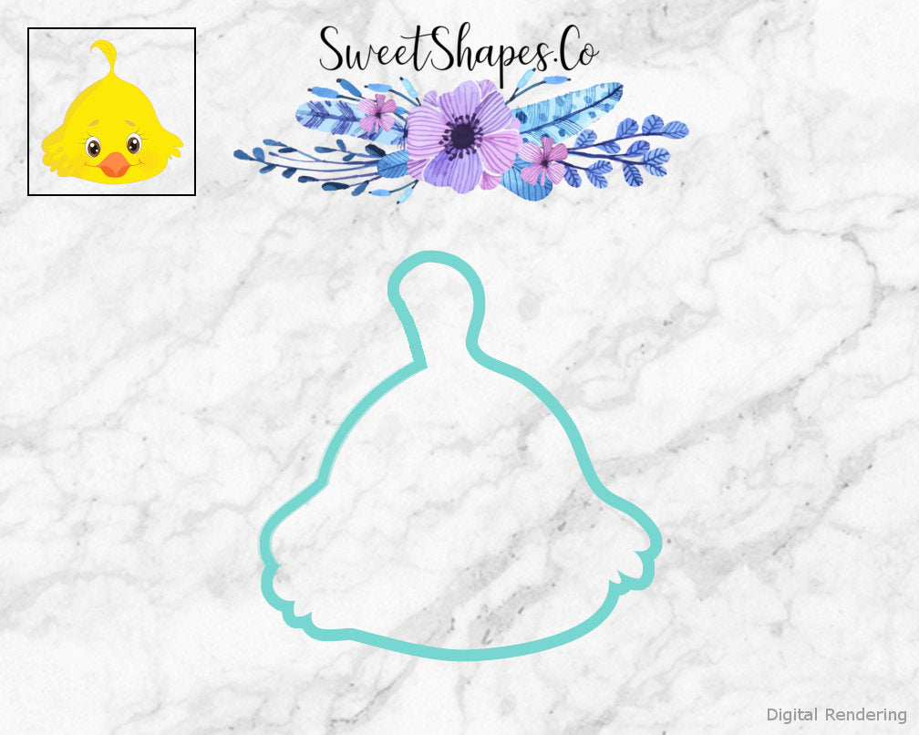 Chick Face 2 Cookie Cutter