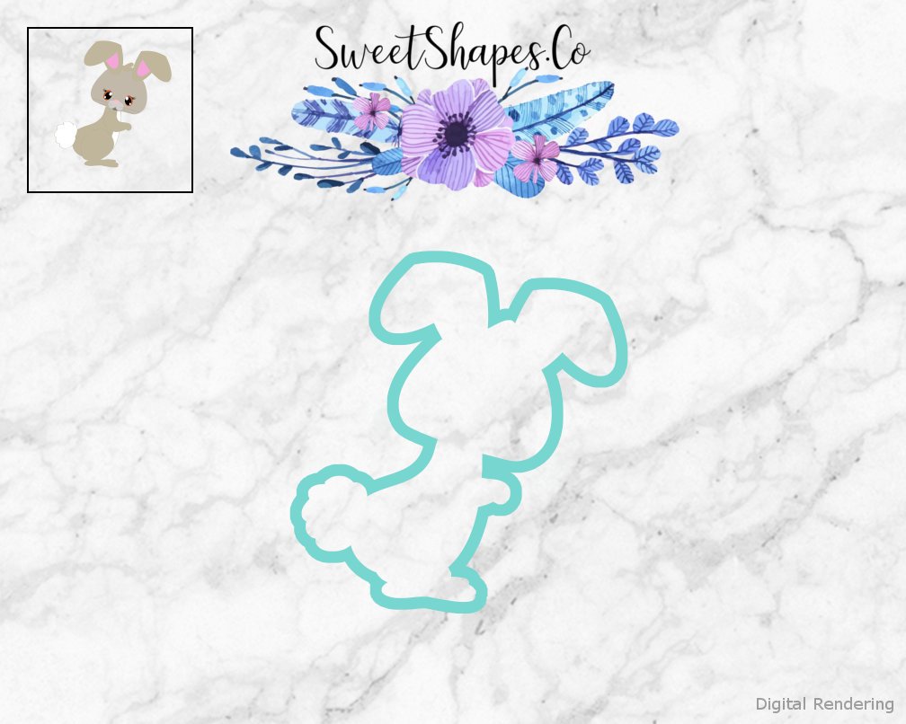 Bunny 6 Cookie Cutter
