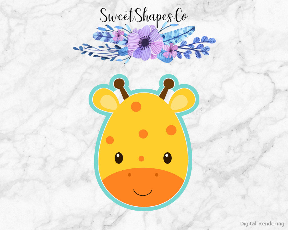 Giraffe Face Cookie Cutter