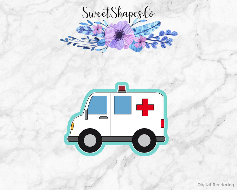 Ambulance Cookie Cutter