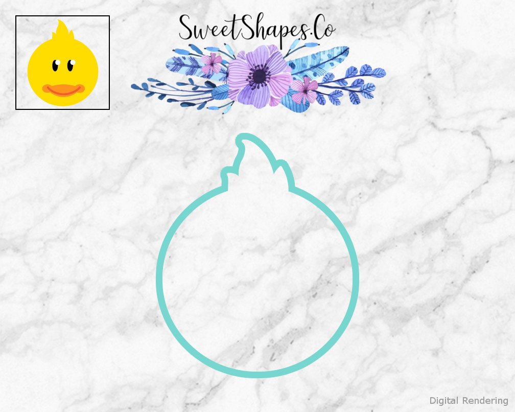 Duck Face Cookie Cutter