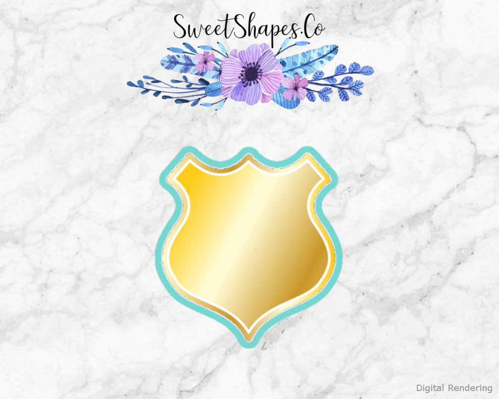 Badge Cookie Cutter
