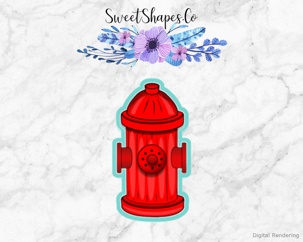 Fire Hydrant Cookie Cutter