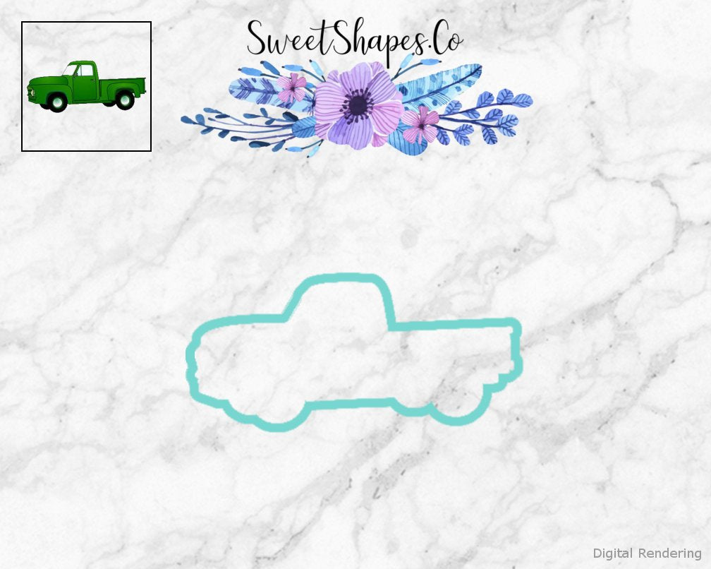 Pickup Truck Cookie Cutter