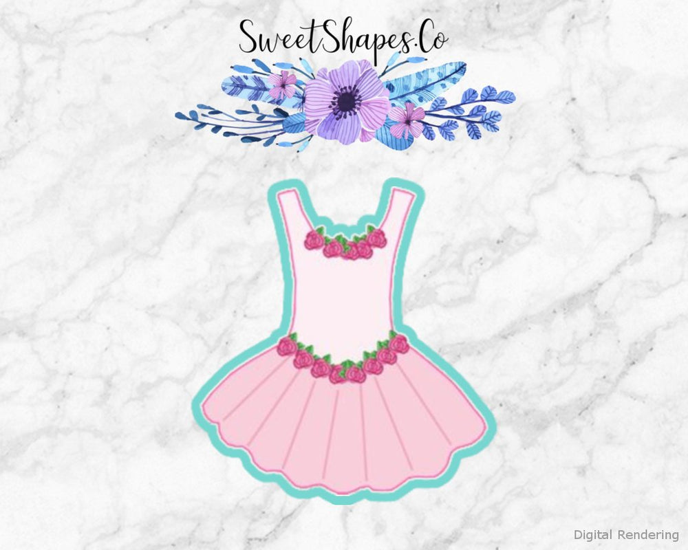 Ballerina Dress Cookie Cutter
