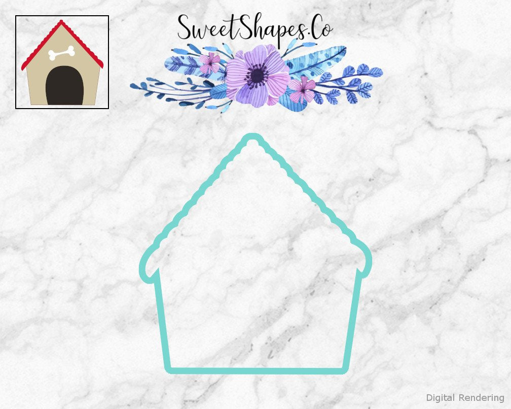 Dog House Cookie Cutter