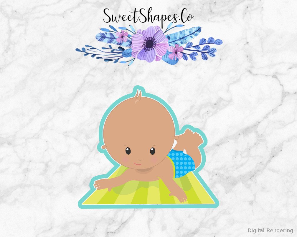 Beach Baby 6 Cookie Cutter