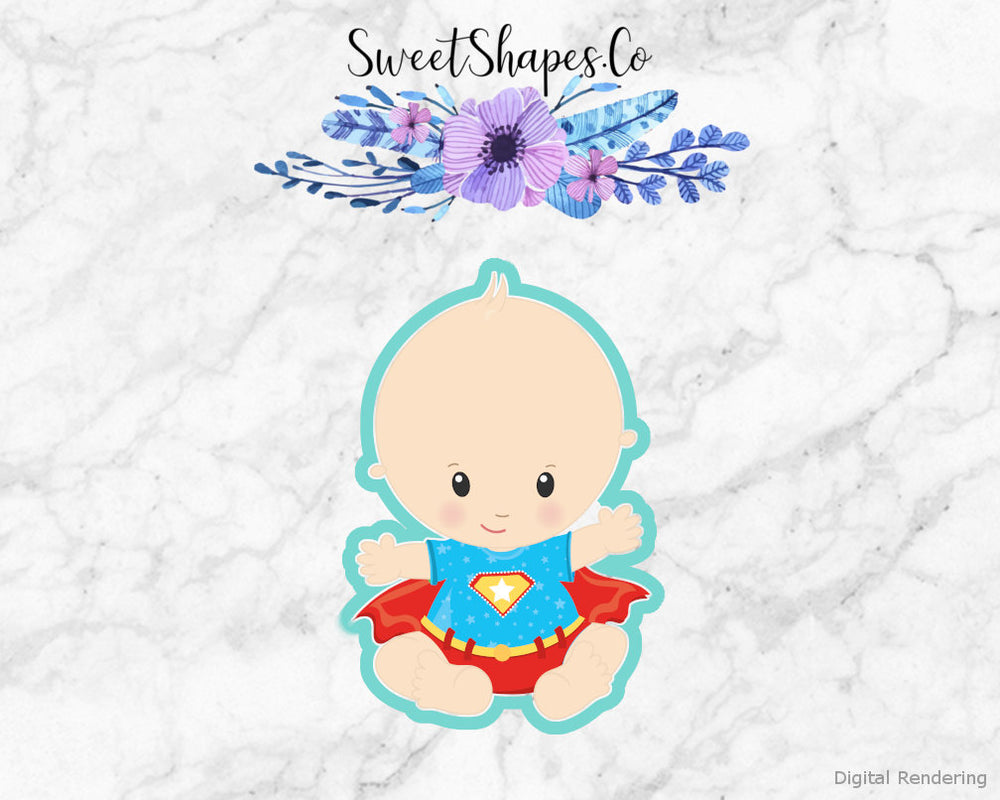 Super Hero Baby 3 Cookie Cutter