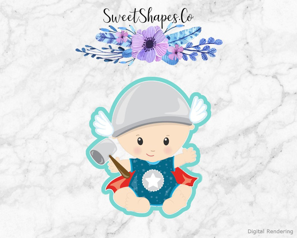 Super Hero Baby 5 Cookie Cutter